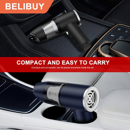 Handheld Cordless Vacuum Cleaner Car Vacuum Portable Wireless, 4-in-1 Vacuum/Blow/Charge/Pump, Vacuum Compressed Air Dust Removal, Wind Dry Hair Dryer Electric Dust Remover, Simple Operation, Cleaning Without Residue