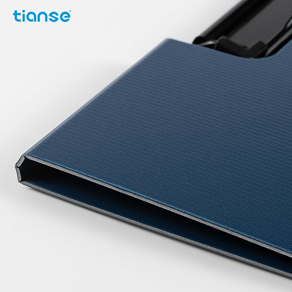 1/4/6pcs TIANSE Clipboard Folder, A4 Size File Folder Clipboards Single Clip, 100 Sheet Capacity, Waterproof Material, Portable File Storage for Nurses, Office, School, Home, Meeting