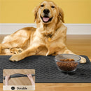 100% Absorbent Pet Feeding Mat, Dog Food and Cat Food Mat with Overflow Protection for Floors, Dog Meal Mat Water Bowl, Pet Accessories