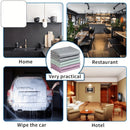 10pcs Premium Microfiber Dishcloth, Magic Rag, Absorbent Dish Cleaning Cloth, Kitchen Dishcloth, Cleaning Towel Special For Glass, Cleaning Gadget For Restaurants, Food Trucks, Cafes