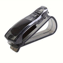 1 soporte multifuncional para visera de coche, moderno, con ranura para billetes y tarjeta de identificación. Material ABS duradero, apto para la mayoría de vehículos.