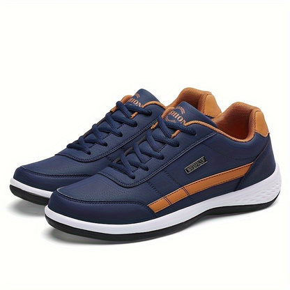 Men's Casual Walking Shoes - Ergonomic, Breathable &amp; Comfortable with Non-Slip Sole for Outdoor Activities