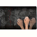 Water-Resistant Large Gaming Mouse Pad with Stitched Edges, 1PC Extended Thick Rubber Desk Mat with Non-Slip Base, Washable Mousepad