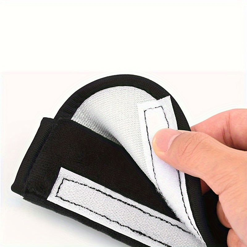 2pcs Soft Plush Car Seat Belt Shoulder Pads - Fit, Comfortable Safety Belt Covers for All Seasons