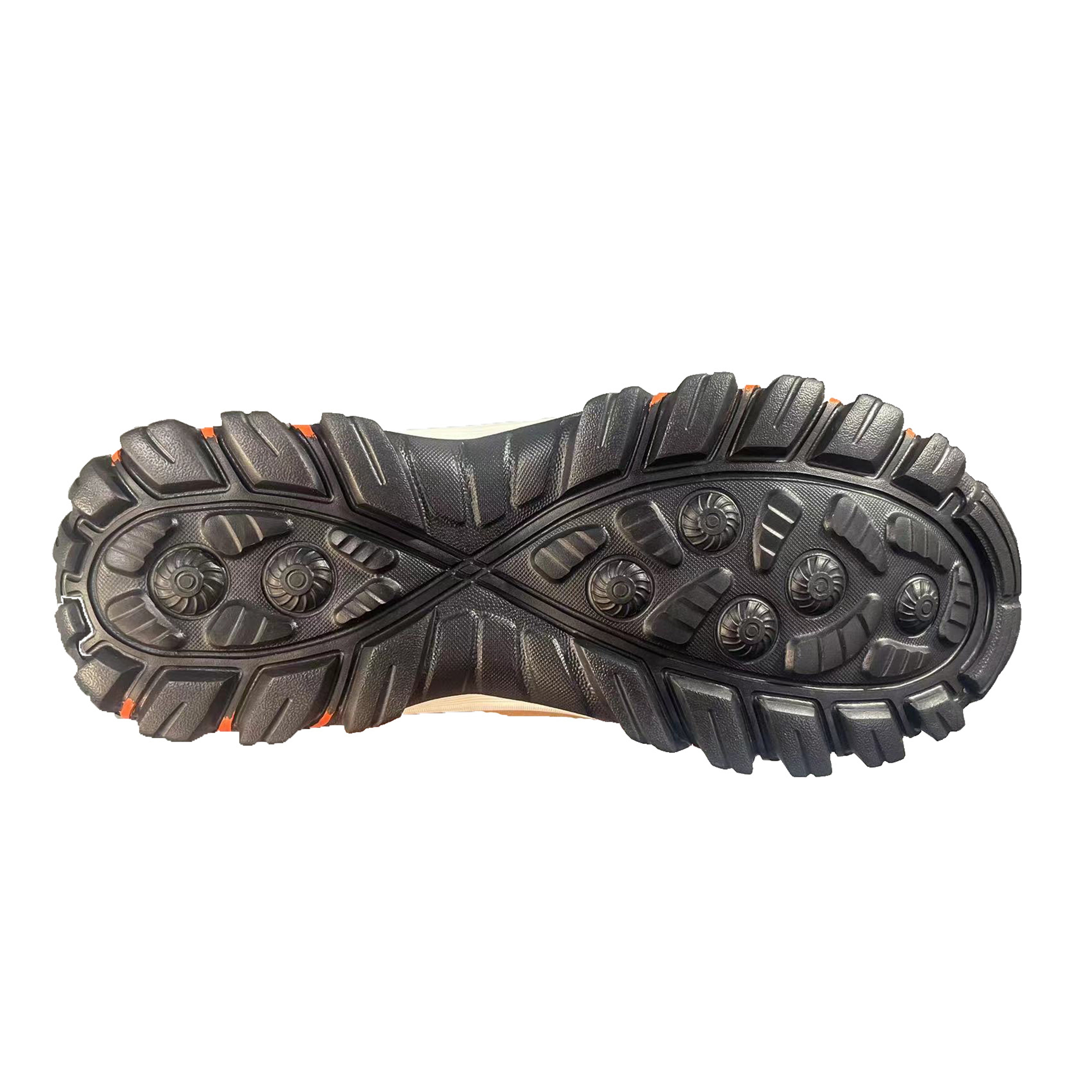 Botas de senderismo con cordones para hombre, resistentes y de talla grande, cómodas y antideslizantes, con suela suave para actividades al aire libre.