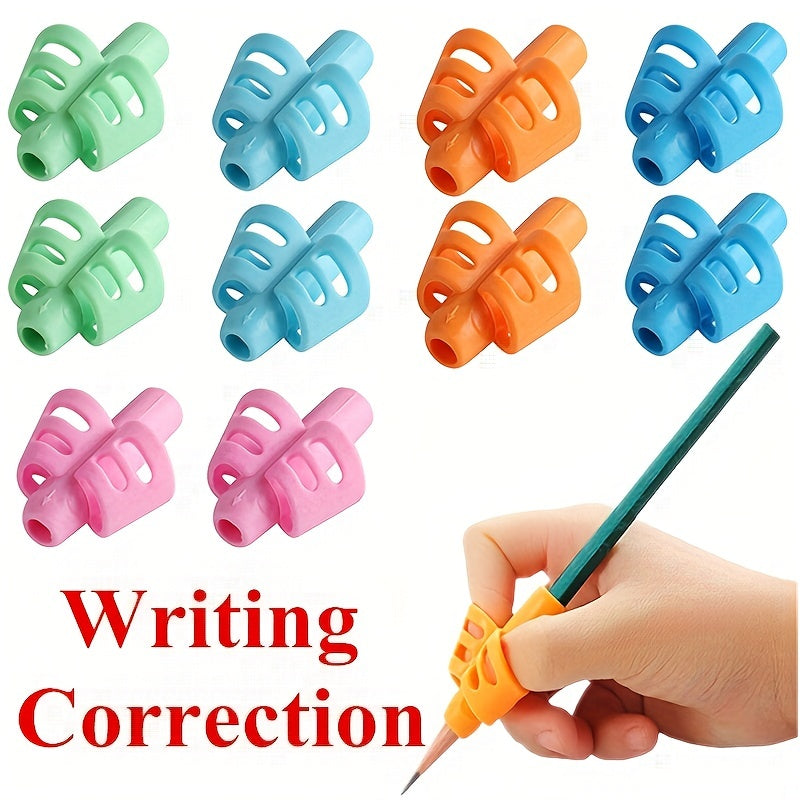 1/2 Pcs Two Finger Grip Silicone Baby Learn Writing Tool Writing Pen Writing Correction Device Children Study Supplies Gift For Children