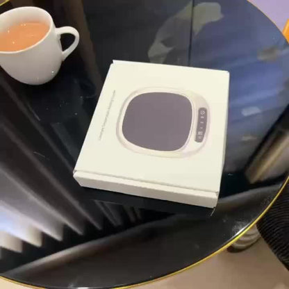 1pc New Smart Constant Temperature Touch Screen Heating Cup Mat Insulation Warm Cup Mat, 3-Speed Temperature Control, USB Powered Heating Pad for Drinks, Milk, Tea, Hot Chocolate, Ideal for Home and Office Use