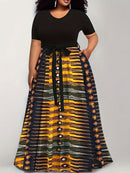 Plus Size, Women's Fashion Plus-Size Dress
