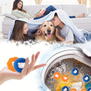 3/6 Pack Pet Hair Remover Balls for Laundry, Wrinkle & Lint Reduction, Reusable Dryer Balls, Formaldehyde-Free, Non-Waterproof, Body Use - Saves Drying Time