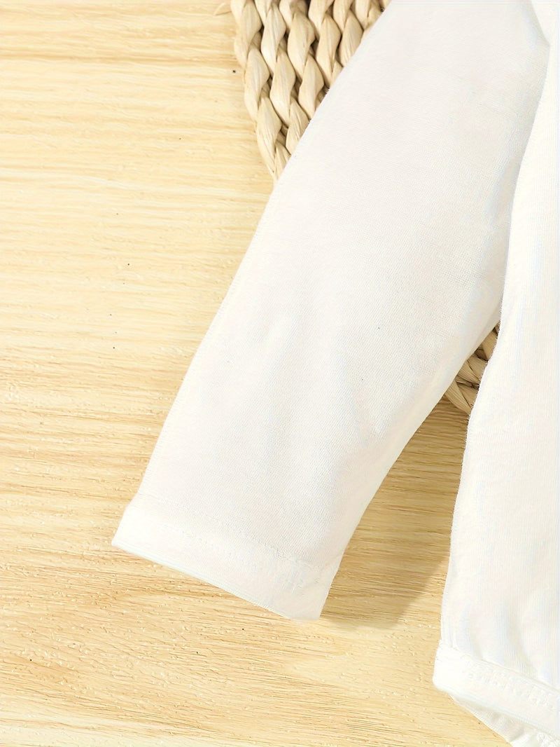 Conjunto de caballero para bebé primavera/otoño: mono con pajarita, pantalón con tirantes y gorro. Traje para bebé y niño pequeño para ocasiones formales al aire libre, fotografía, cumpleaños y bodas. Ropa de exterior.