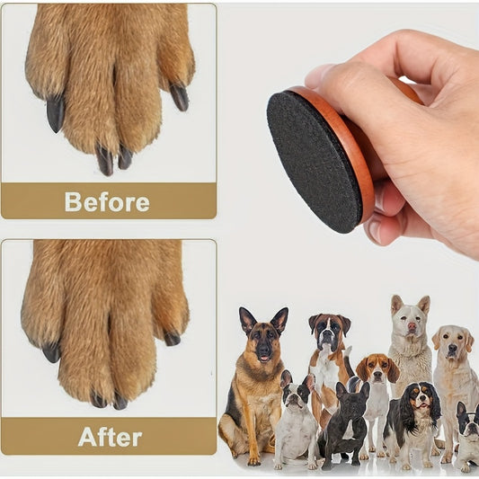 Lima de uñas para perros, cuadrada, antiestrés, 1 unidad