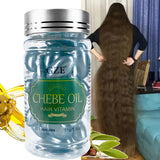 Chebe Oil Hair Vitamin Capsules - Soft Gel Serum for Moisturizing, Smoothing & Hydrating Damaged Hair, for Fall
