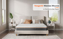 Vesgantti Foam Mattress, White, 16/18/26cm Thickness, Gel Memory Foam Mattress, Zoned Support Keeps You Well Aligned