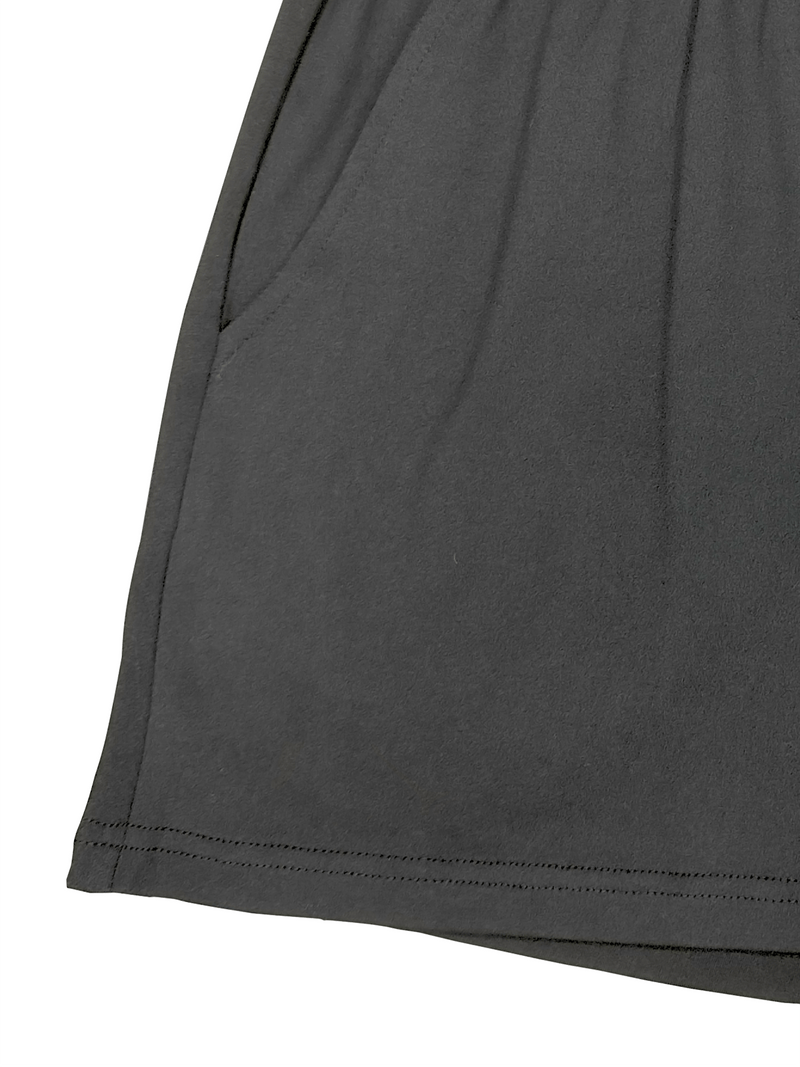 2pcs Women'S Plus Size Casual Outfit - Heart Print Short Sleeve T-Shirt & Pocketed Shorts, Stretchy Waistband, Crew Neck, Soft Fabric, Perfect for Spring/Summer