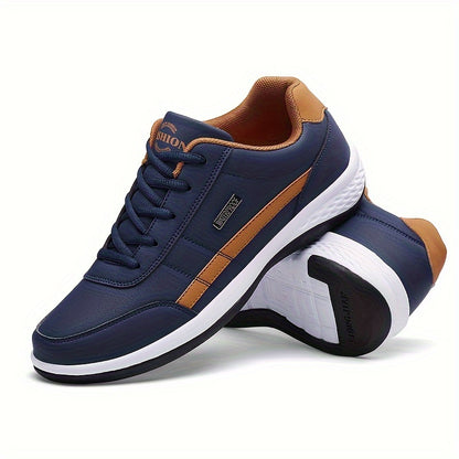 Men's Casual Walking Shoes - Ergonomic, Breathable &amp; Comfortable with Non-Slip Sole for Outdoor Activities