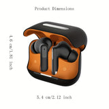 TWS Active Noise-Canceling Wireless Sports Earbuds - Long Battery Life, Touch Controls, Compatible for Android & Apple Devices