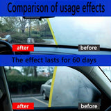 Long-Lasting Anti-Fog Spray For Car Glass And Helmets, Easy Windshield And Interior Window Defogger, Clear Visibility Anti-Fogging Spray For Mirrors, Glasses, And Reflective Surfaces