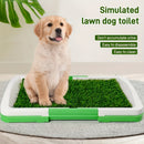 Leak-Proof Silicone & PP Dog Potty Trainer - Easy Clean-Up, Three-Layer Design Pet Toilet for Indoor Use, Ideal for House Training Puppies, Housebreaking Aid|Petfriendly Design|Silicone Dog Toy