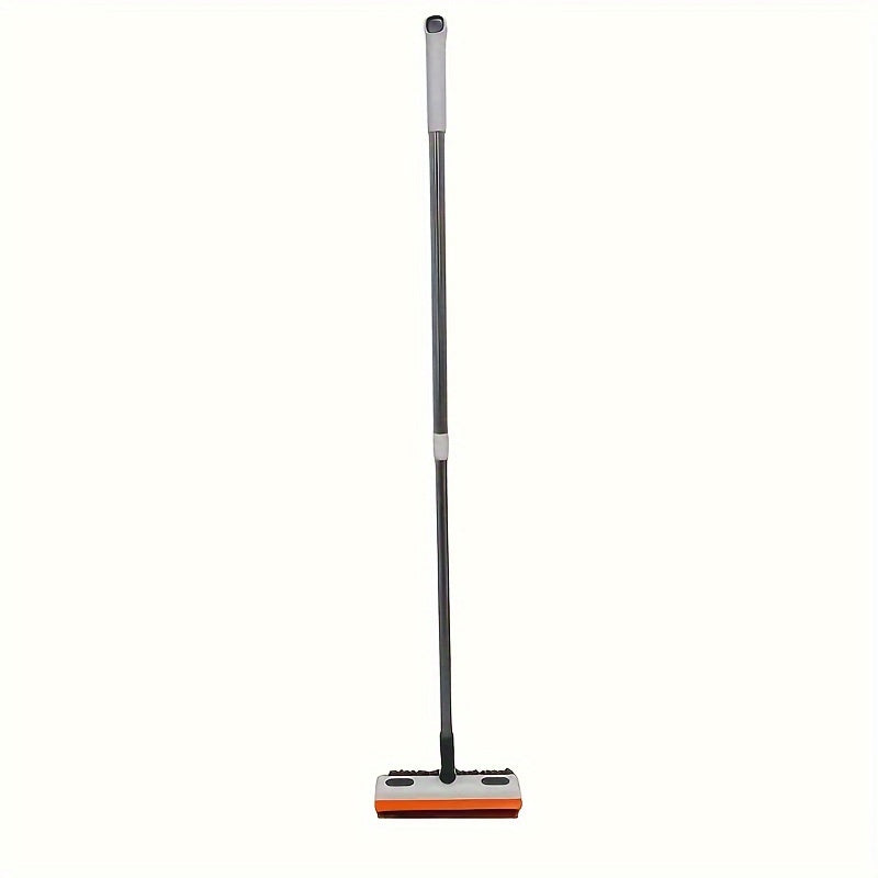 Multi-Surface Scrub Brush with Built-in Liquid Dispenser - 1 Pack Extendable Tile and Bathroom Scrubber for Comfortable Cleaning, Non-Electric Manual Operation, Ideal for Living Room, Toilet, Kitchen, Wall, and Floor