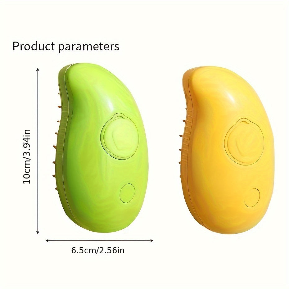 Cepillo de vapor para gatos, autolimpiable para eliminar pelos enredados y sueltos, cepillo de vapor para masajes, peine depilatorio para gatos y perros.