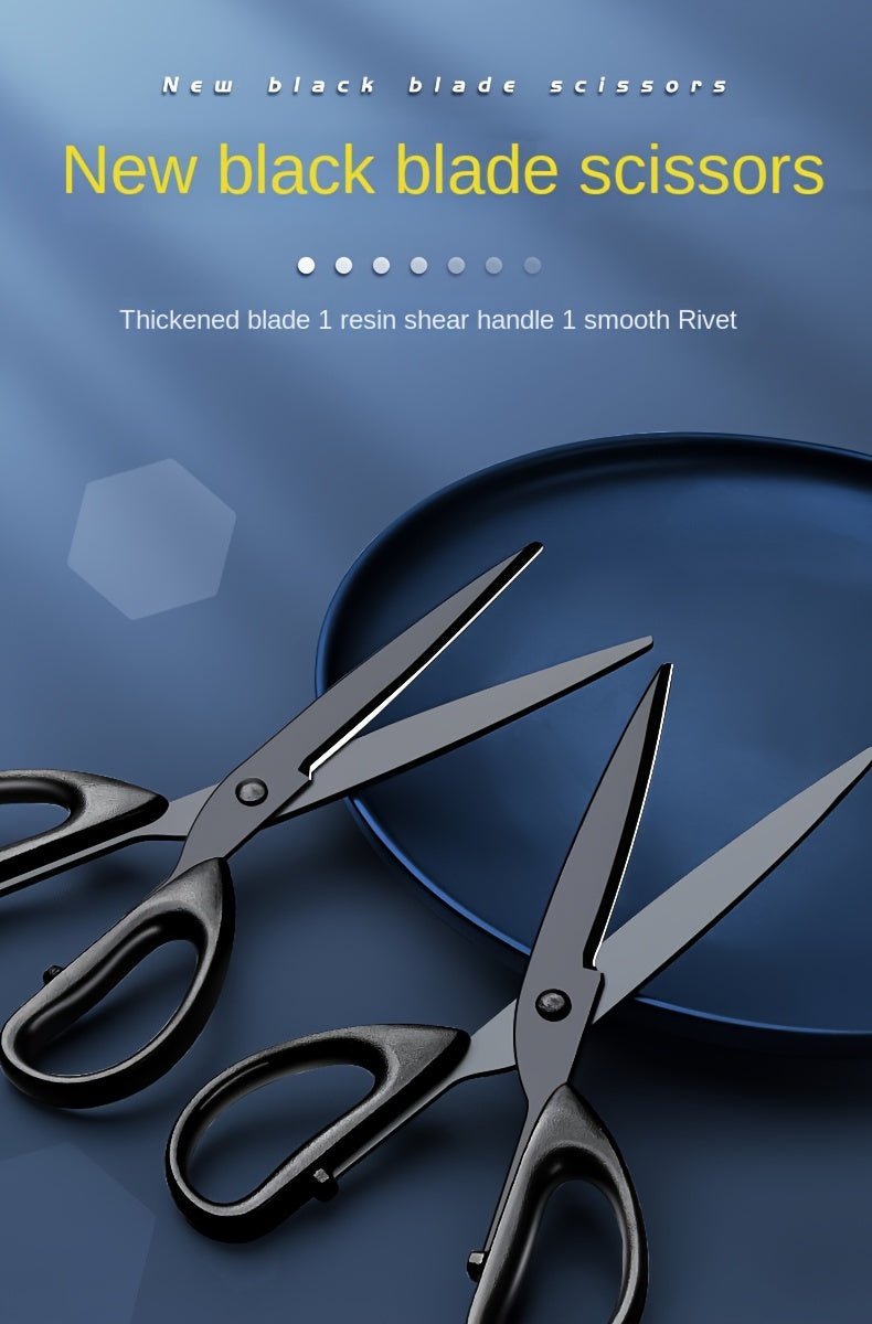 Stainless Steel Precision Scissors - Non-Stick, Sharp Edge for Office, Crafts & Paper Cutting