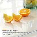 1pc Clear PVC Table Protector Cover - Stain Resistant, Heat Resistant up to 176°F, Easy Clean for Office Desk, Dining & Wooden Furniture