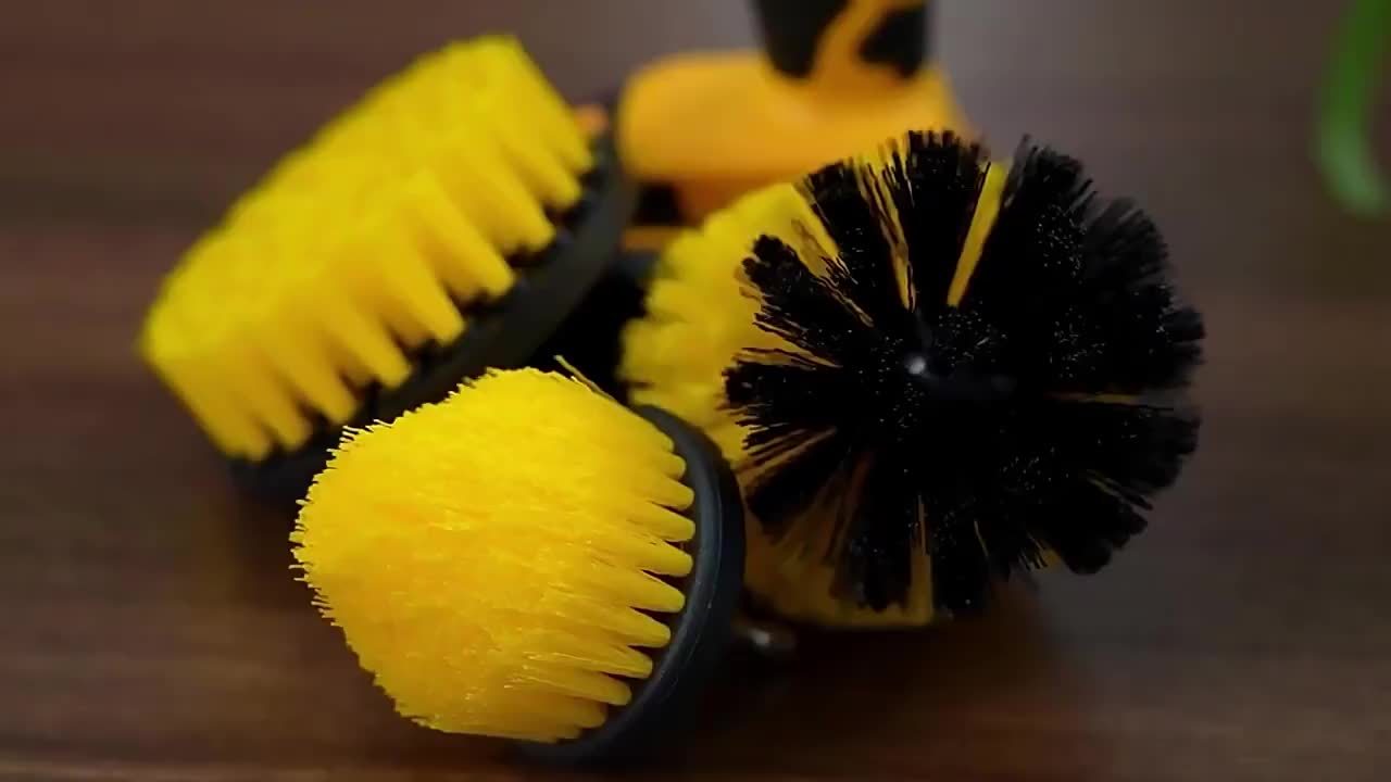 20 cepillos para detalles de coche, almohadillas de encerado para guantes, cepillo eléctrico para limpieza de neumáticos y aire acondicionado, con bolsa de almacenamiento, sin bloque eléctrico