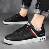 Men's Trendy Street Style Low Top Skateboard Shoes, Comfy Non-Slip Lace-Up Durable Sneakers For Men's Outdoor Activities