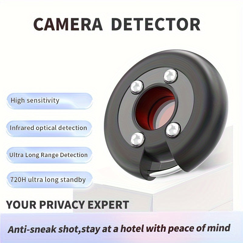 1pc, Hotel Camera Detector Finder For Privacy Protection, Infrared Detector, Travel Mini Portable Anti-Peeping Anti-Monitoring Camera Scanner(Without Infrared Sensing Function And Wireless Signal Transmission Function)