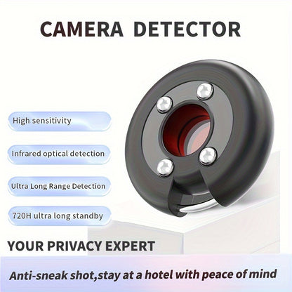 1pc, Hotel Camera Detector Finder For Privacy Protection, Infrared Detector, Travel Mini Portable Anti-Peeping Anti-Monitoring Camera Scanner(Without Infrared Sensing Function And Wireless Signal Transmission Function)