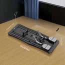 8 in 1 Portable Fitness Board - ABS Material Pilates Board, Core and Abdominal Muscle Strength Training, Home Fitness Equipment, Foldable Design for Easy Storage New Year Gift