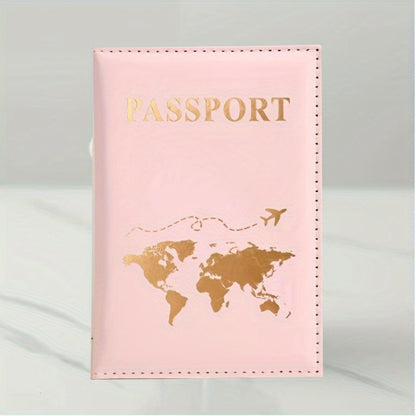 1pc Passport Cover And Travel Wallet Secure Organizer For Documents And Cards