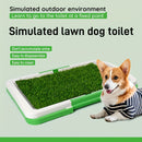 Leak-Proof Silicone & PP Dog Potty Trainer - Easy Clean-Up, Three-Layer Design Pet Toilet for Indoor Use, Ideal for House Training Puppies, Housebreaking Aid|Petfriendly Design|Silicone Dog Toy