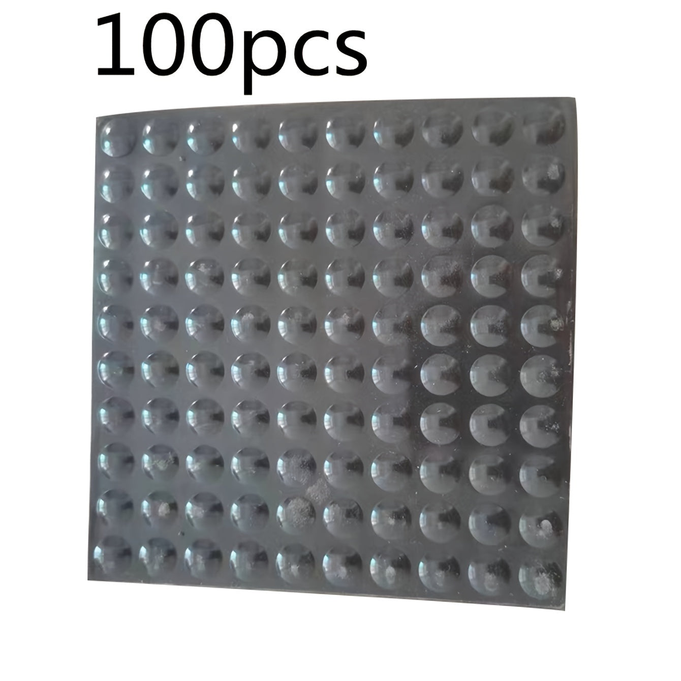 50/100pcs Self-adhesive Door Stop Rubber Shock Absorber Buffer Cabinet Bumper Silicone Furniture Mat Cushion Protective Pad