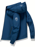 Men's Waterproof Rain Jacket Outdoor Lightweight Rain Shell Coat For Hiking, Golf, Travel