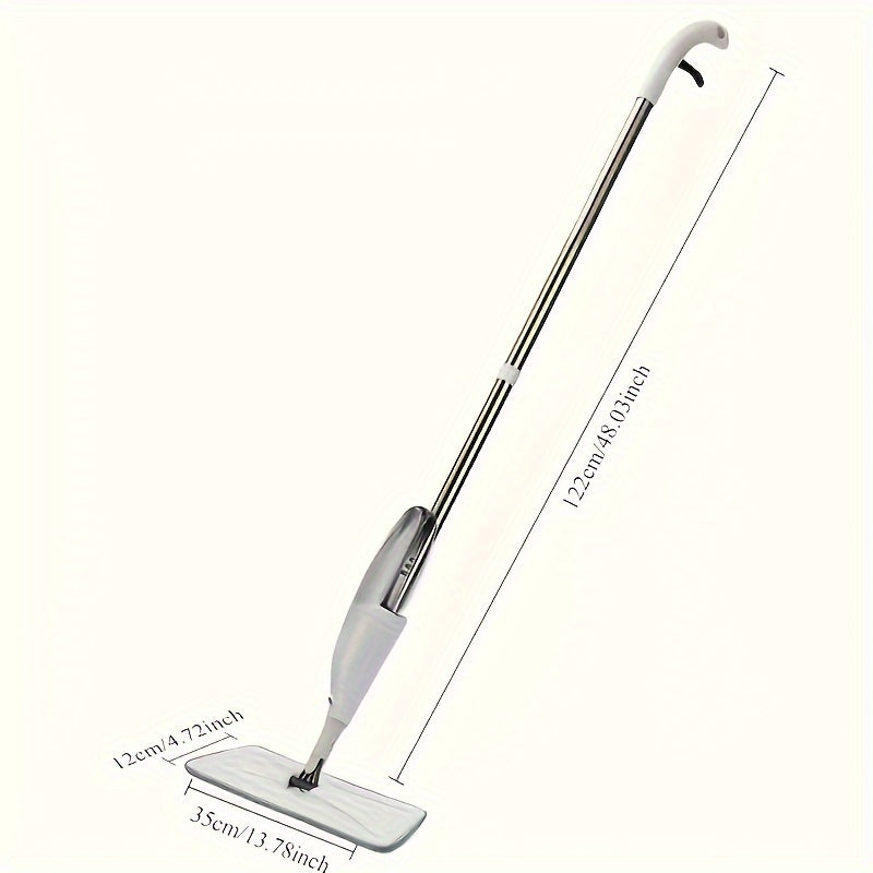 2-in-1 Spray Mop with Reusable Pads - Perfect for Wet & Dry Cleaning, Floor Disinfection | Ideal for Living Room