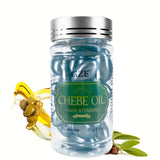 Chebe Oil Hair Vitamin Capsules - Soft Gel Serum for Moisturizing, Smoothing & Hydrating Damaged Hair, for Fall