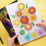 Juego de caleidoscopio educativo de 22 piezas: regla mágica y kit de papelería para estudiantes, perfecto para cumpleaños, Navidad, regalos de Pascua y recompensas.
