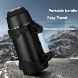 NRMEI Stainless Steel Travel Canteen – Large Capacity Portable Outdoor Vacuum Insulated Bottle with Tea Compartment, 60-Hour Heat Retention, 14+ Age Group Compatible, Dual 201 &amp; 304 Stainless Steel Construction