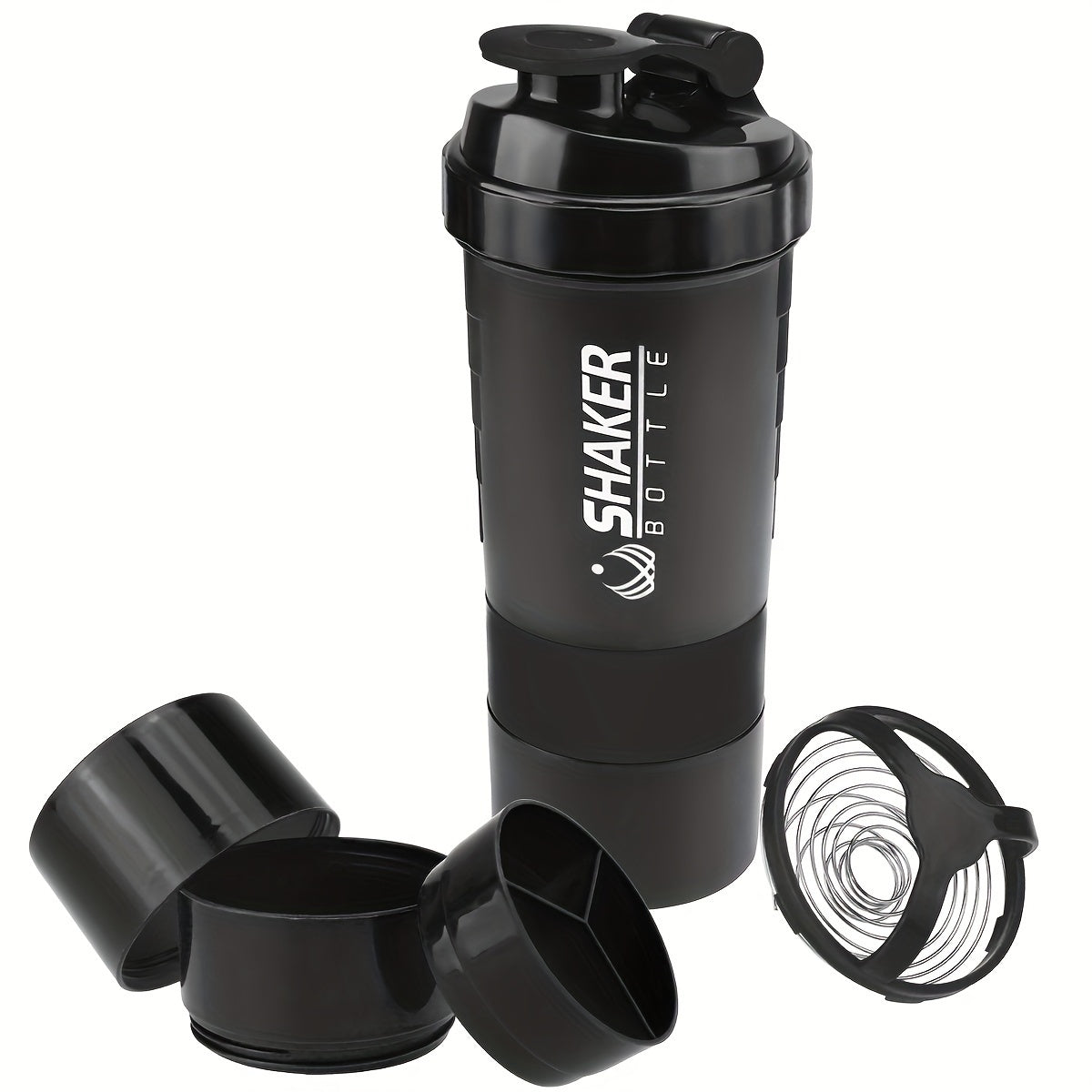 Portable Protein Shaker Cup - Durable PP Material, Ideal for Gym & Outdoor Fitness Enthusiasts, Shaking Cup, Milkshake