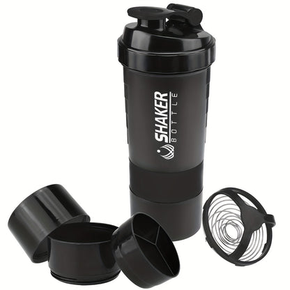 Portable Protein Shaker Cup - Durable PP Material, Ideal for Gym & Outdoor Fitness Enthusiasts, Shaking Cup, Milkshake