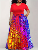 Plus Size, Women's Fashion Plus-Size Dress
