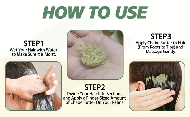 [Opción popular] Manteca capilar de chebe africano Goiple - 250 g | Hidratación y suavidad duraderas, extracto natural de chebe en polvo para una textura mejorada y un cuero cabelludo saludable, Goiple