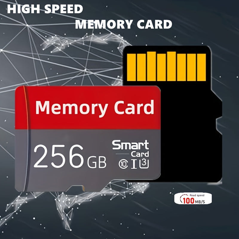 256GB/128GB Micro SD Card, High-Speed Mini SD TF Memory Card, Secure Data Storage for Wireless Security Camera, Video Recorder, GPS, Dash Cam, Smart Watch - 500G-512G/250G Capacity