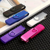 Multi-Capacity USB Flash Drive 2 in 1 Type-C and USB 2.0 OTG Pen Drive – 256GB, 128GB, 4GB High Speed Memory Stick