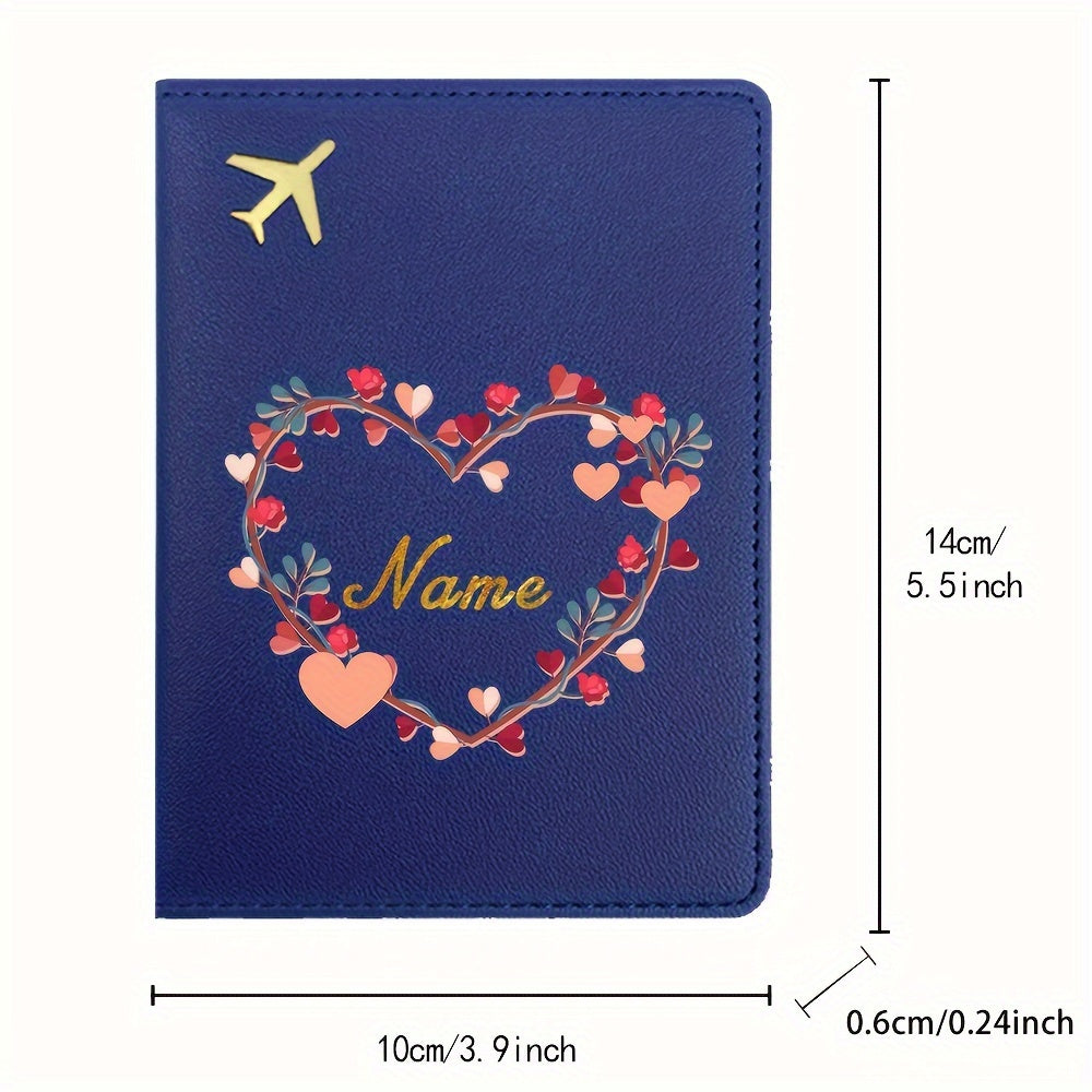 Funda para pasaporte personalizada de PU, diseñada para proteger tu pasaporte y tarjetas. Esta funda impermeable es perfecta para organizar tarjetas de visita, billetes de avión y más. Presenta un diseño ultrafino y protección RFID.