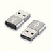 2pcs Silvery