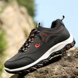 Men's Casual Outdoor Hiking Shoes Non Slip Durable Breathable Camping Shoes Fishing Climbing, All Seasons