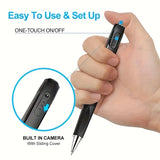 1pc Portable Camera, With Video 1080P HD Security Camera, Indoor/outdoor Surveillance Camera, Mini Camera, Portable Camera Recording, Small Security Camera, Perfect For Lectures, Classrooms, Offices, Business Meetings