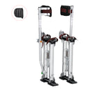 VEVOR Drywall Stilts 18''-30''/36''-50'' Adjustable Aluminum Tool Stilts with Protective Knee Pads Non-Slip Work Stilts for Home